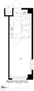 ルーブル新中野【2階】の間取り