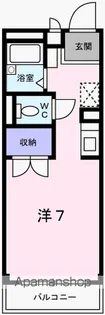 サンフレッチェ南条B【1階】の間取り