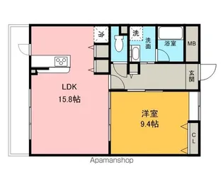 Cosmic Rei【3階】の間取り