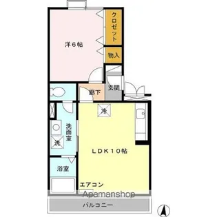 ヴィラ・ラフィーネ【3階】の間取り