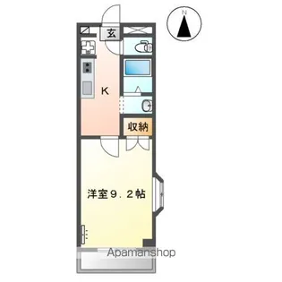 バウハウス弥生143【1階】の間取り