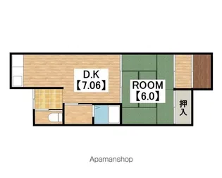 三宝マンションA【1階】の間取り