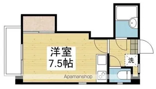 メゾンジュネス【101.号室】の間取り