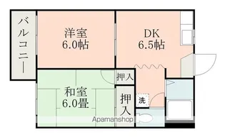 メゾンドサルビア【105号室】の間取り
