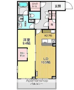 SーFORT横浜青葉台【2階】の間取り