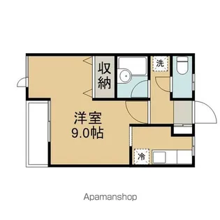 プランドール津志田B【201号室】の間取り