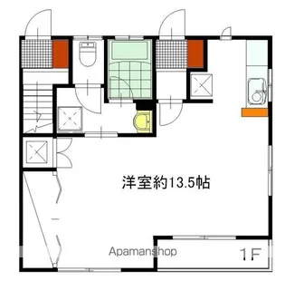 ブラボス【1階】の間取り