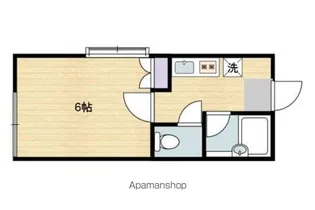 ロフティ岩沼【106号室】の間取り