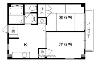 キャンディ【2階】の間取り