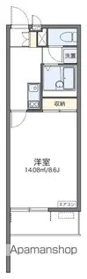 レオネクストポラリスⅠ【1階】の間取り