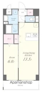 LIER A LAVENIR(リエ ア ラヴニール)【2階】の間取り