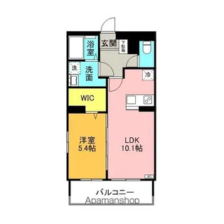 モンテ リサイア【2階】の間取り