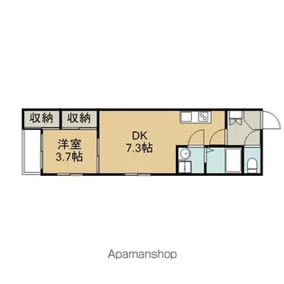 グラン フェリーチェ【3階】の間取り