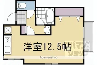 サンフローラ丸太町【505号室】の間取り