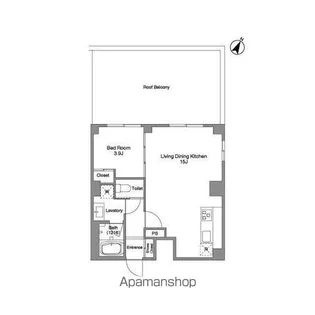 BPRレジデンス練馬富士見台【3階】の間取り