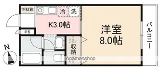 STELLA西宝町【2階】の間取り