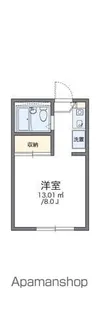 レオパレス中曽根Ⅰ【2階】の間取り