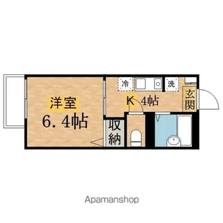 フォンテンブロー【1階】の間取り