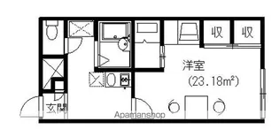 エイペックス彦根芹橋【202号室】の間取り