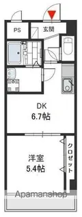 SOCIAL VILLAGE【703号室号室】の間取り