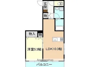 グレイス・キューブ【1階】の間取り