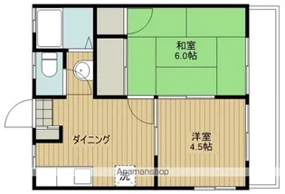 ドムス蓮田【202号室号室】の間取り