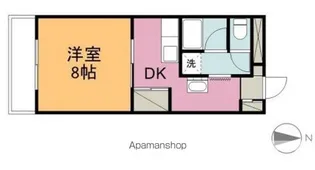 グレース88【207号室】の間取り