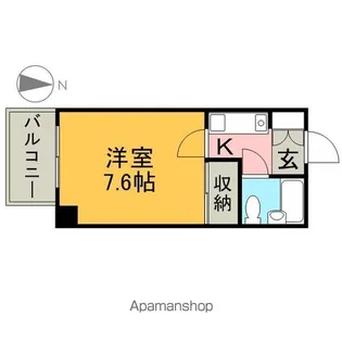 ルピナス栄【5A号室】の間取り