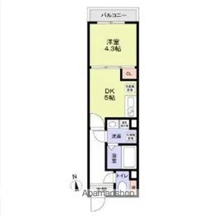 Jブラン関町【2階】の間取り