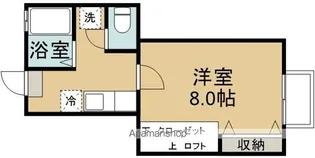 コーポタカノ【2階】の間取り