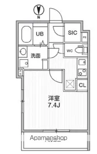 THE PALMS MUSE 新江古田【1階】の間取り