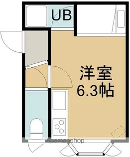 レジェンド万代(レジェンドバンダイ)【2階】の間取り