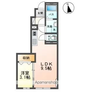 BELL【1階】の間取り