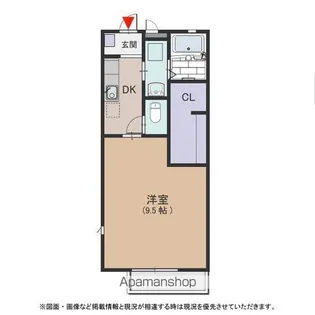 ヴィラ・長久手3【105号室号室】の間取り