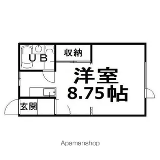 コーポ文京3【1階】の間取り