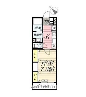 リブリ・大和【1階】の間取り
