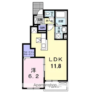 プレジール Ⅱ【1階】の間取り