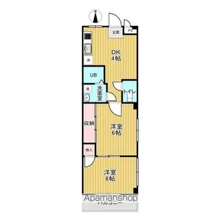 プリベール【2階】の間取り