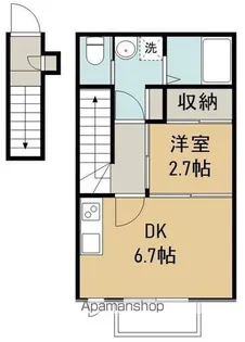 SENTREEVA【2階】の間取り