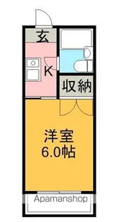 フレンドハウス56【101号室】の間取り