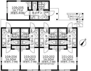 プラナス東久保Ⅱ【1階】の間取り