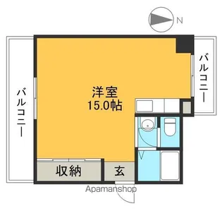 MORIマンション【3階】の間取り