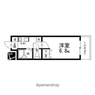 フレンズ西崎【1階】の間取り