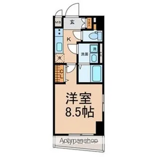 ゲートウェイ尾頭橋【4階】の間取り