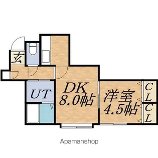 アイコートN8【2階】の間取り