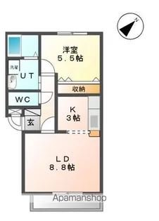 フィールド・ピア【2階】の間取り