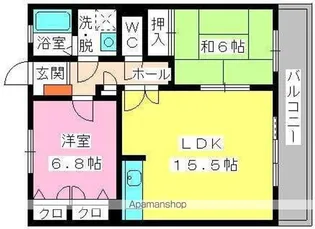 プリマヴェーラ【3階】の間取り