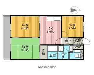 アクセス11【2階】の間取り