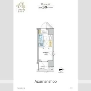 TOMORE品川中延【9階】の間取り