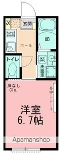 クレスタ鴨居【1階】の間取り